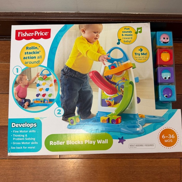 🆕Fisher-Price Multicolor Activity Center - Picture 2 of 6